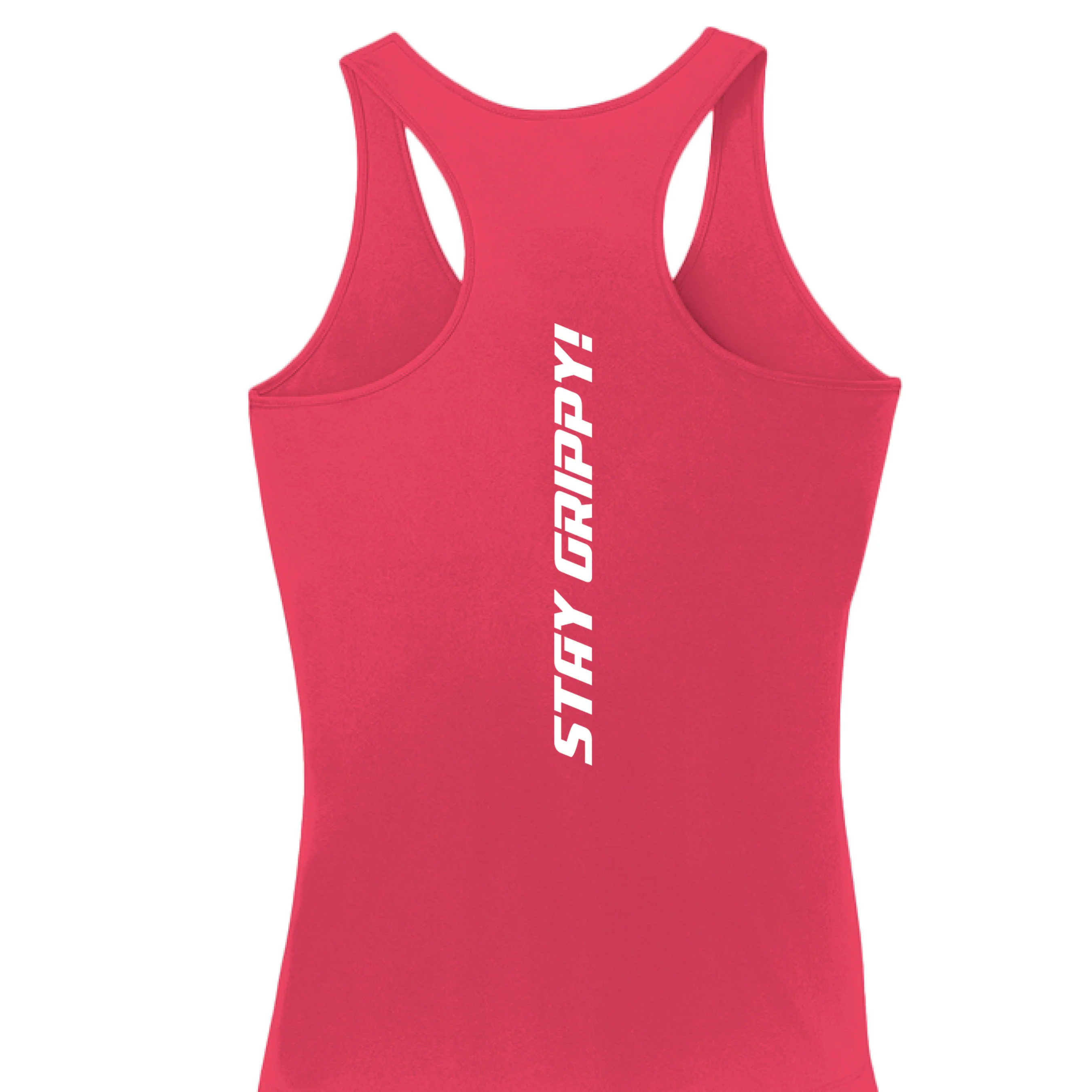 Ambassador Women's Performance Racerback Tank - White Logo - Image 14