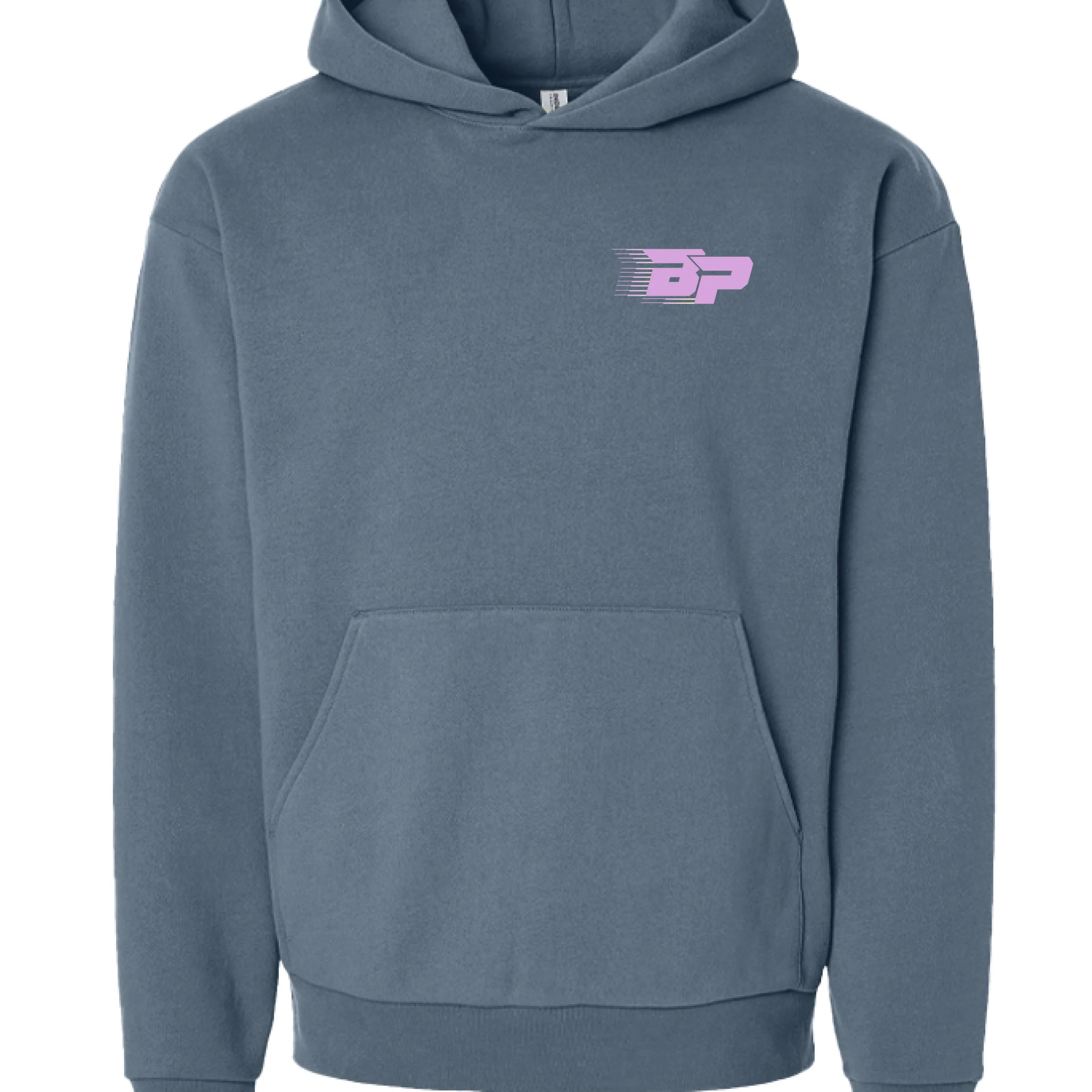 BP Heavyweight Hoodie - Pink Trailing BP - Image 10