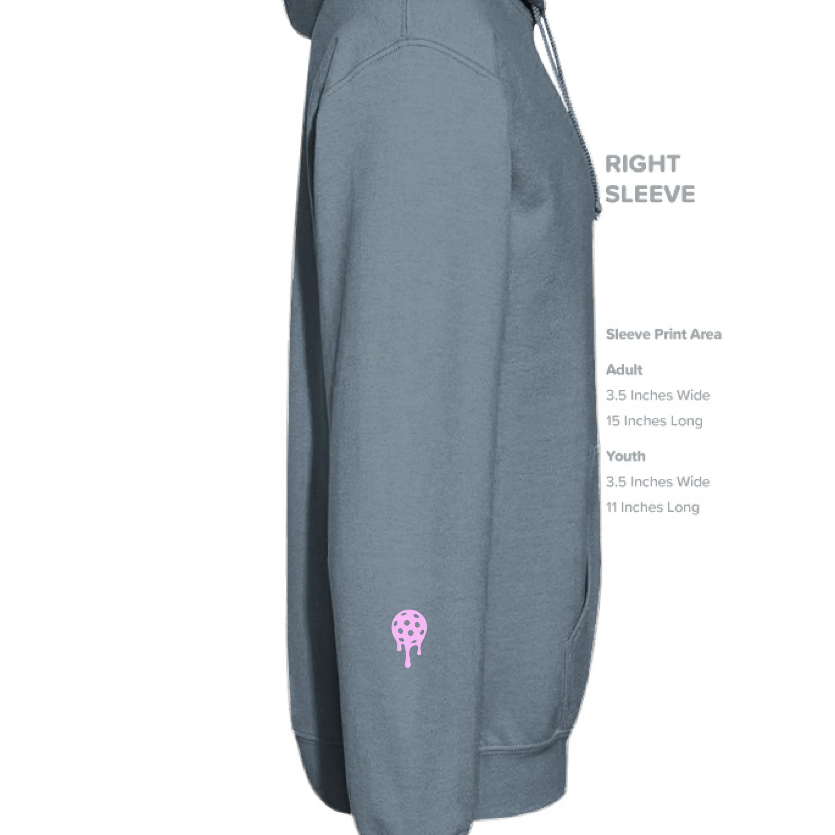 BP Heavyweight Hoodie - Pink Trailing BP - Image 12