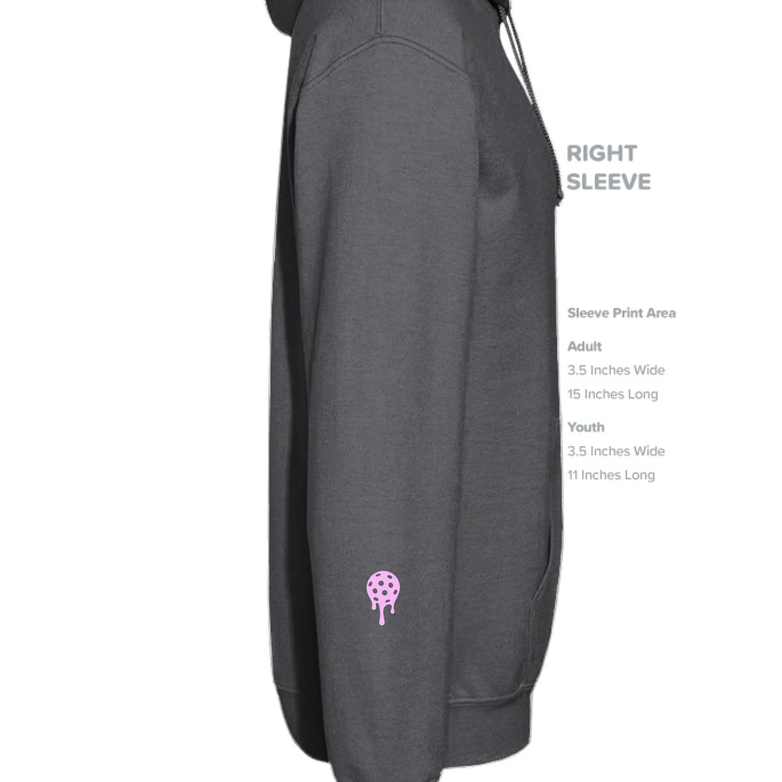 BP Heavyweight Hoodie - Pink Trailing BP - Image 3