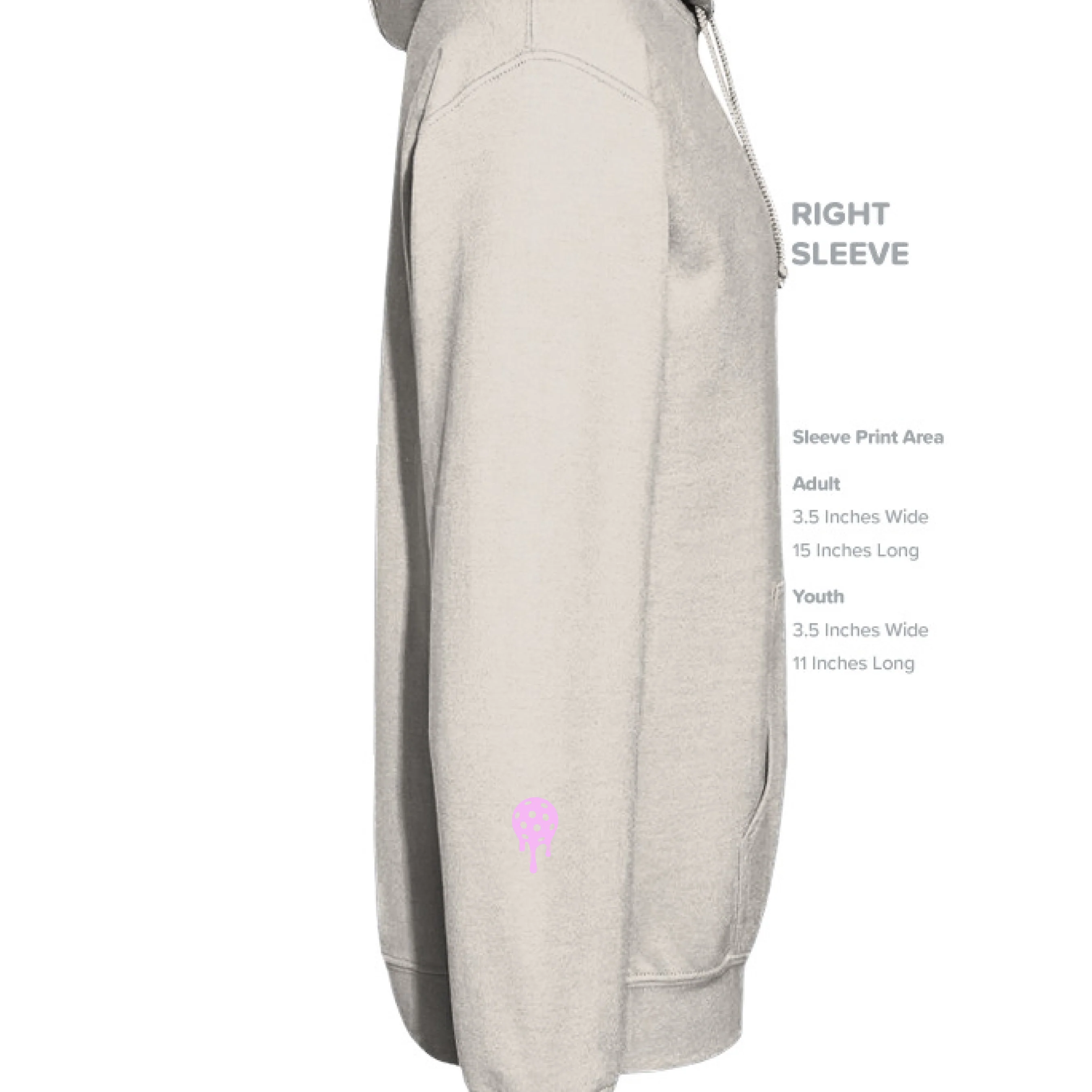BP Heavyweight Hoodie - Pink Trailing BP - Image 6