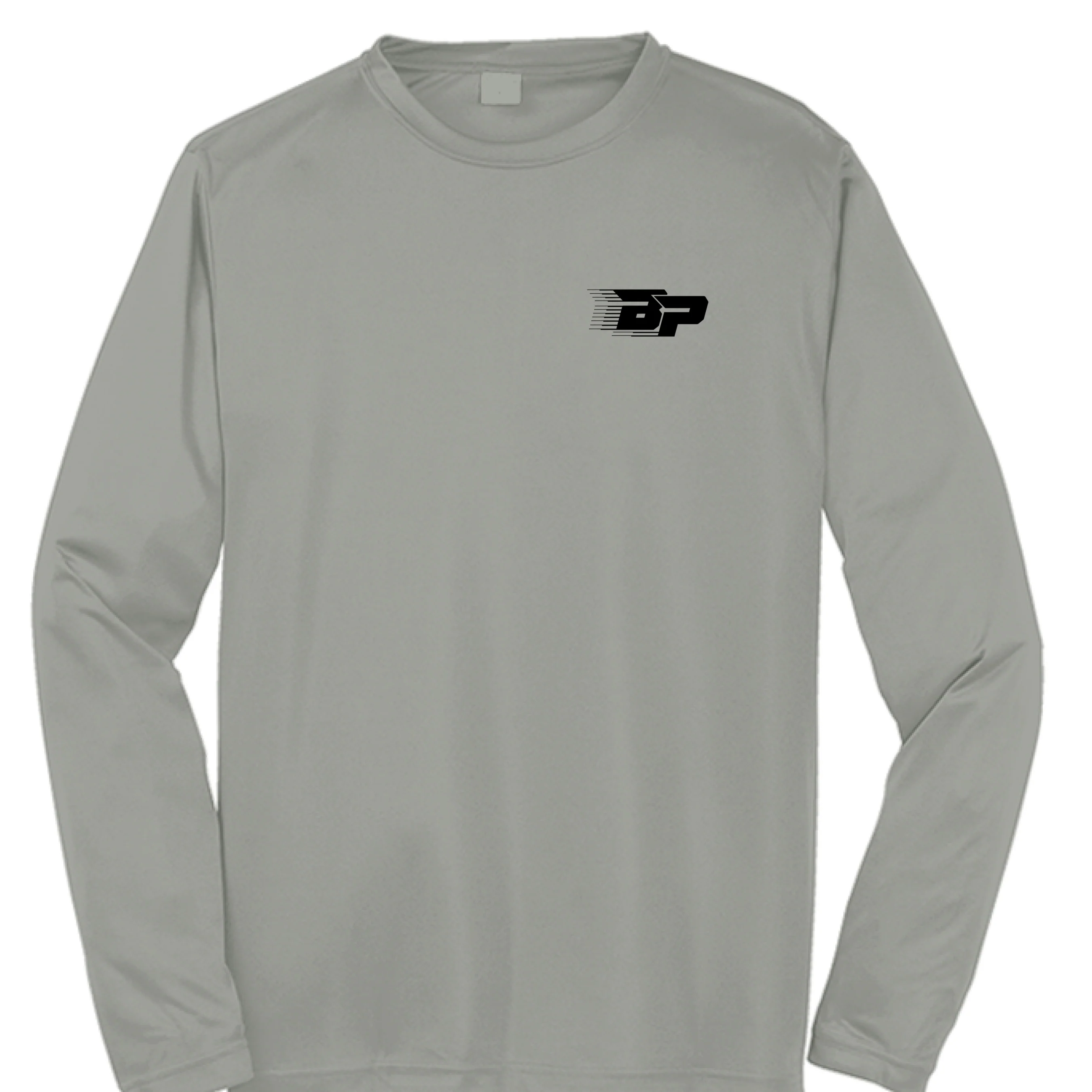 Bodhi Long Sleeve Performance Tee - BP Black Logo - Image 4