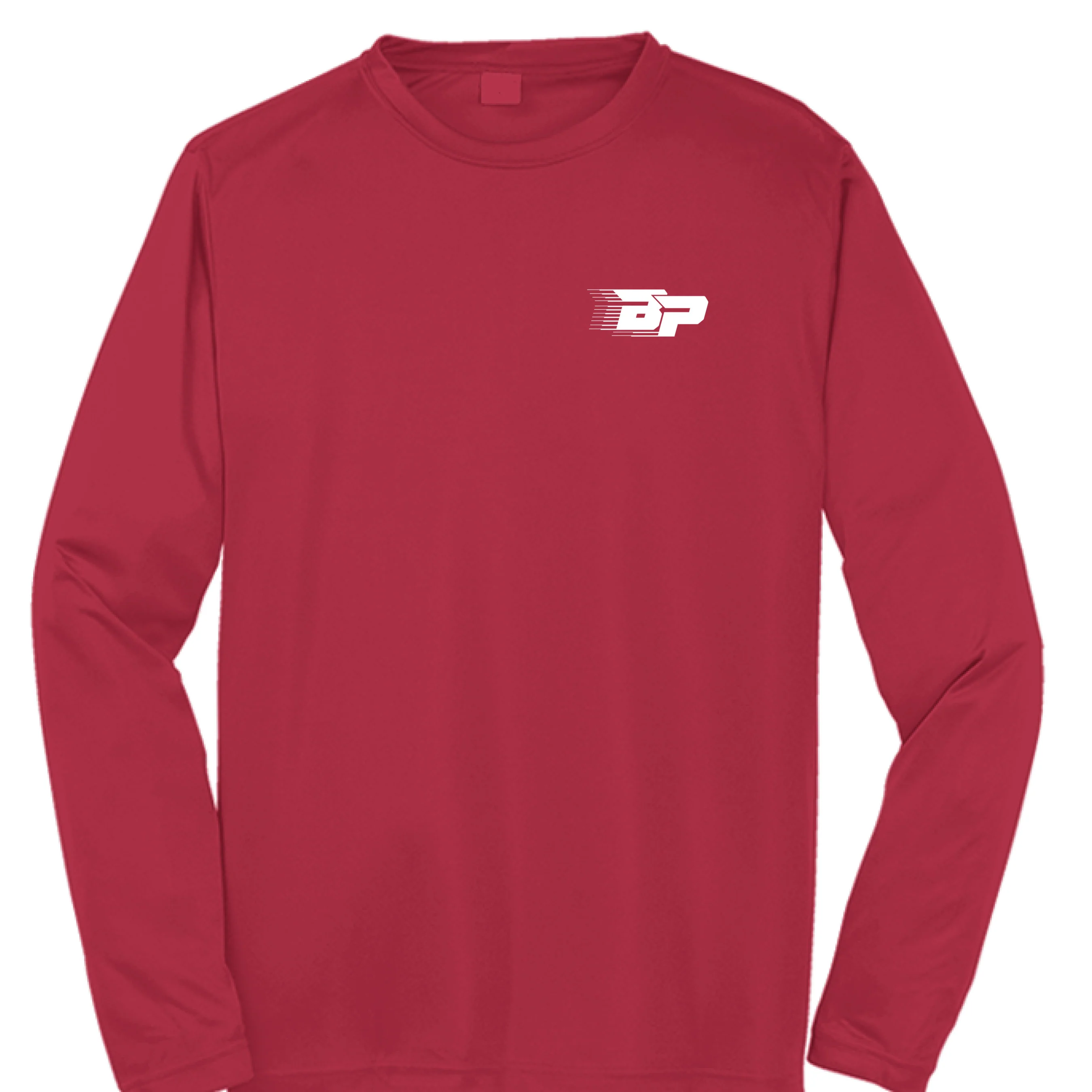 Bodhi Long Sleeve Performance Tee - BP White Logo - Image 10