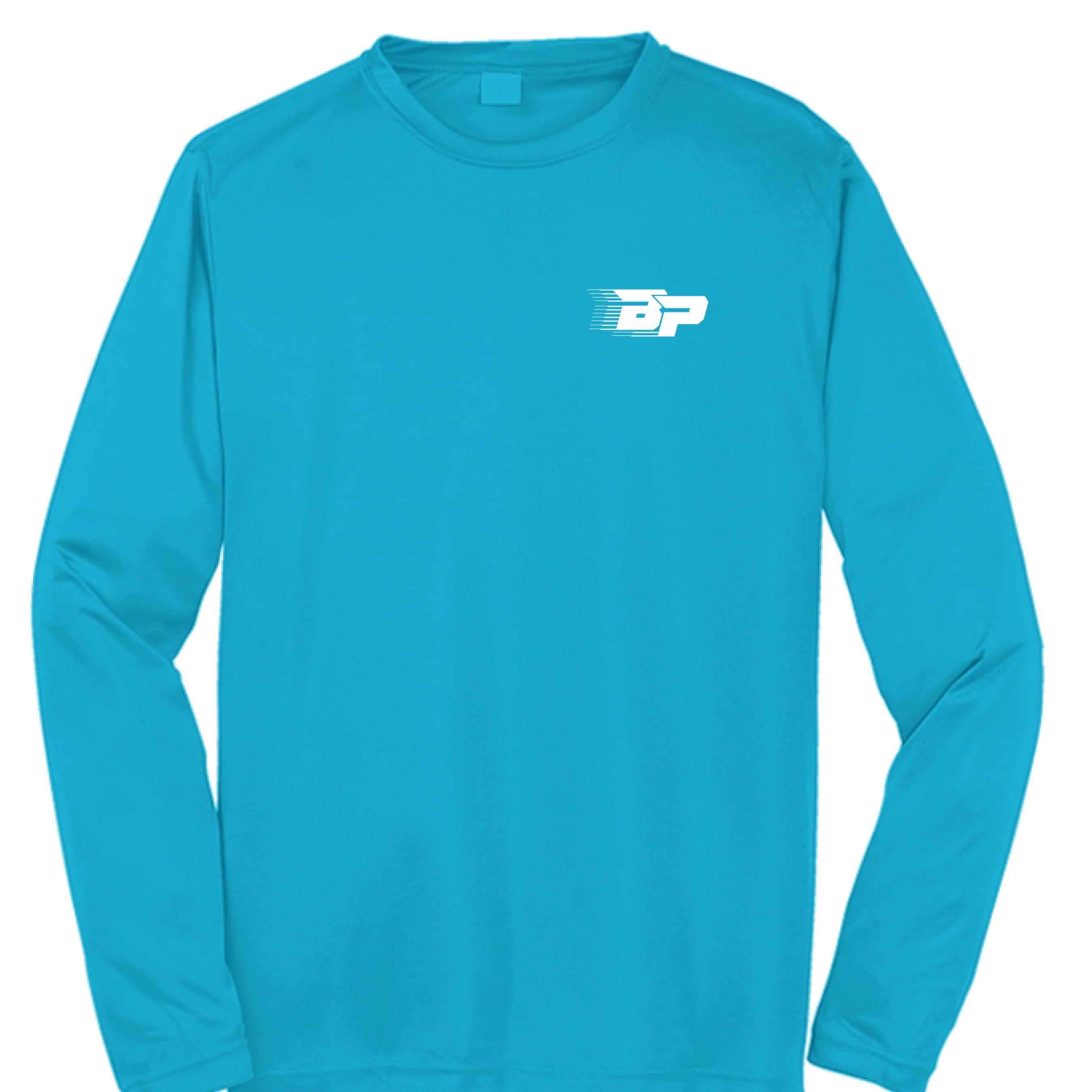 Bodhi Long Sleeve Performance Tee - BP White Logo - Image 16