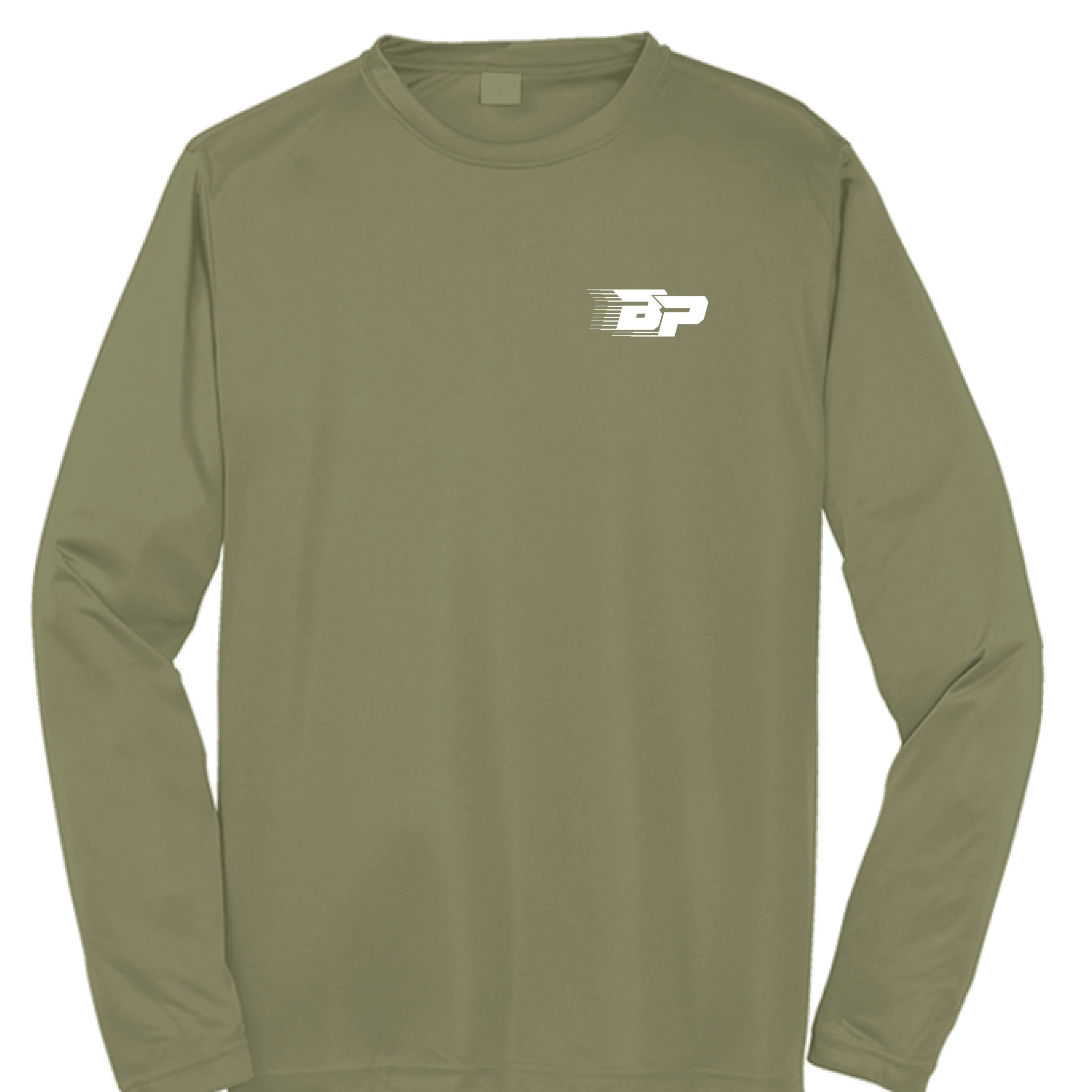 Bodhi Long Sleeve Performance Tee - BP White Logo - Image 19