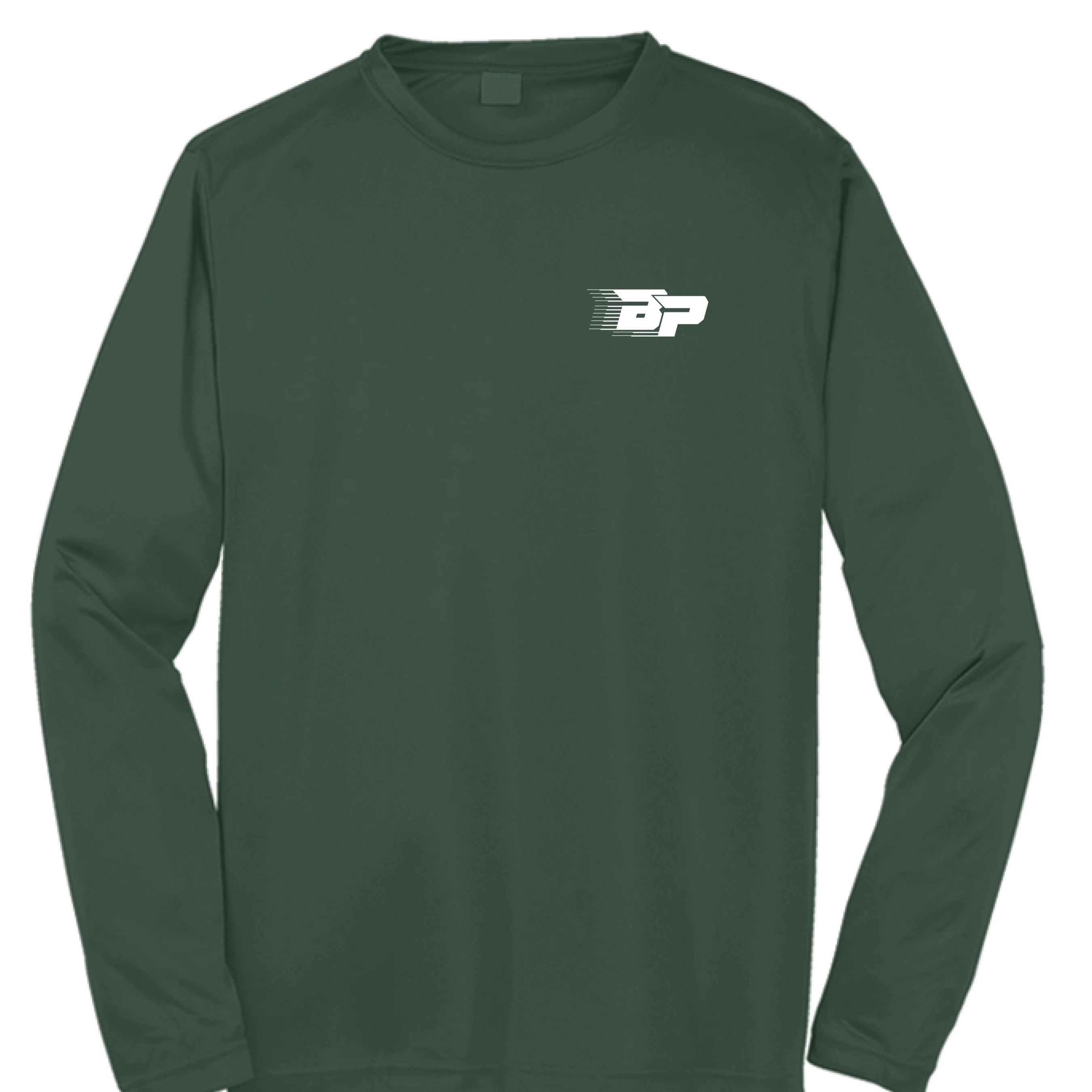 Bodhi Long Sleeve Performance Tee - BP White Logo - Image 28