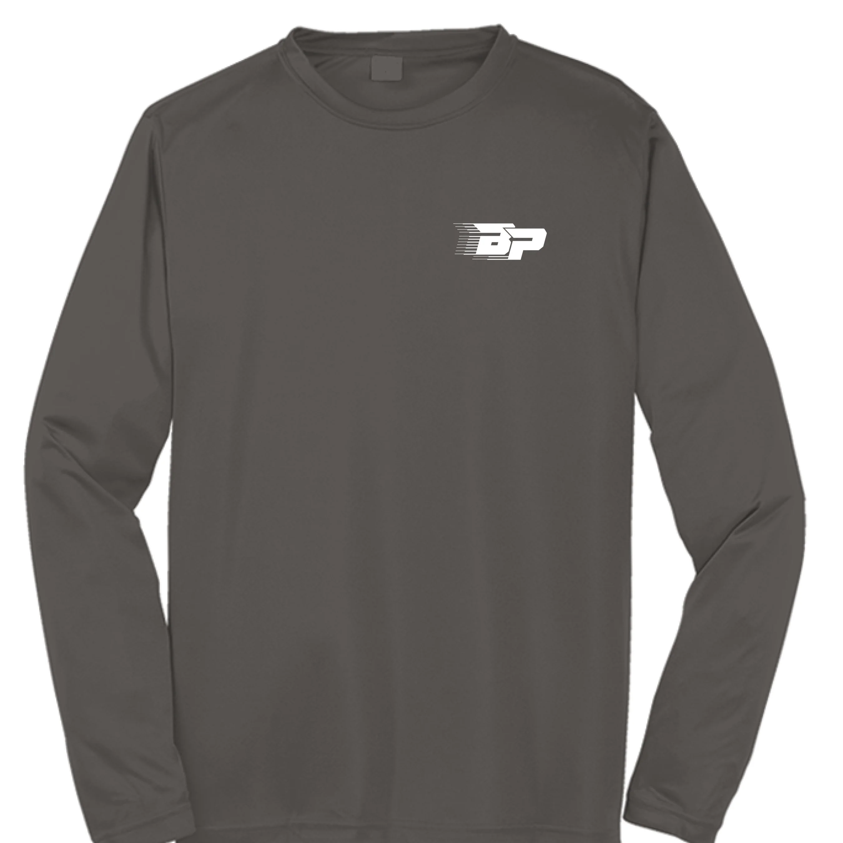 Bodhi Long Sleeve Performance Tee - BP White Logo - Image 7