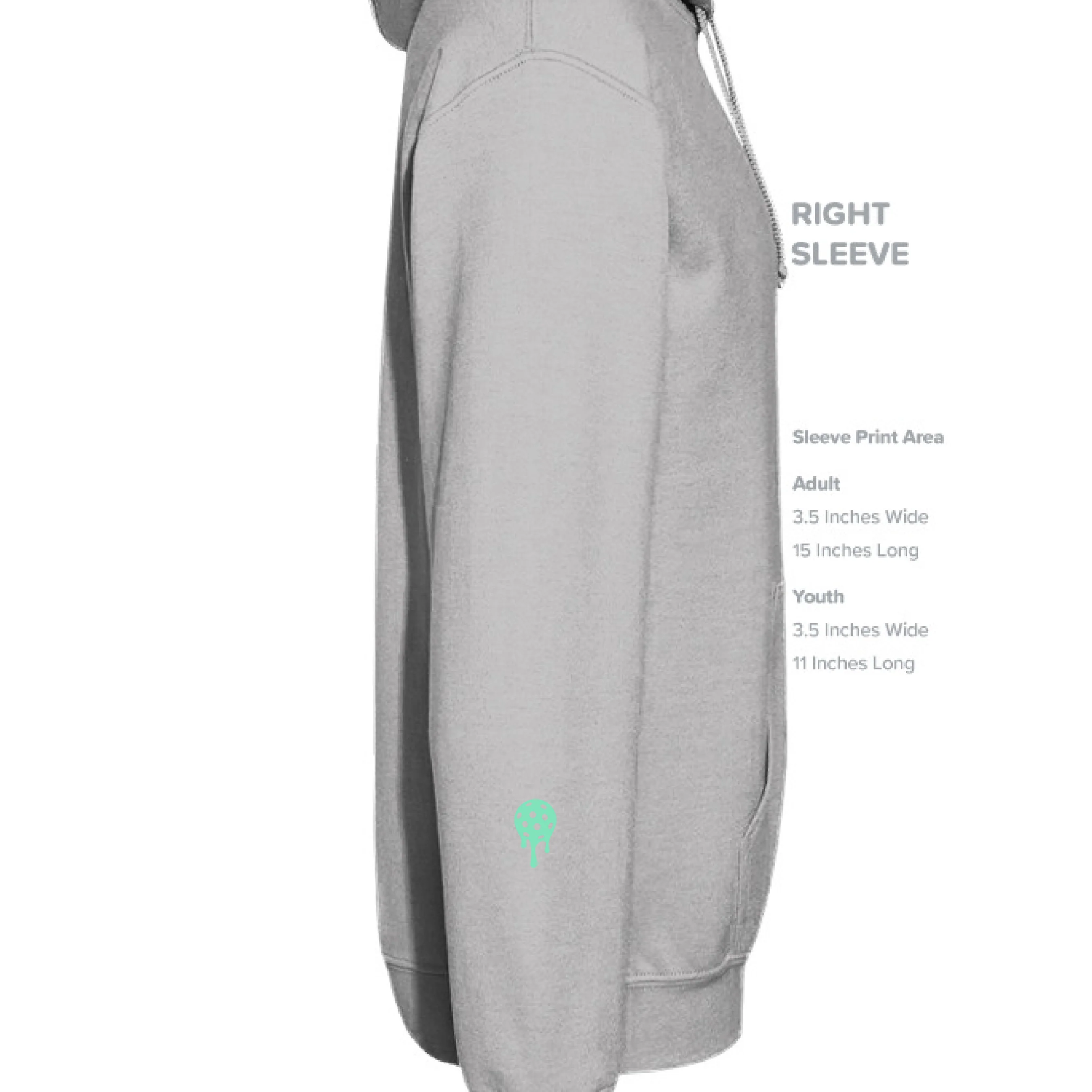 BP Heavyweight Hoodie - Teal Trailing BP - Image 12