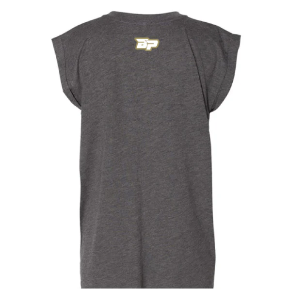 Bodhi Women’s Lifestyle Muscle Tee - PickleMelt Gold - Image 4