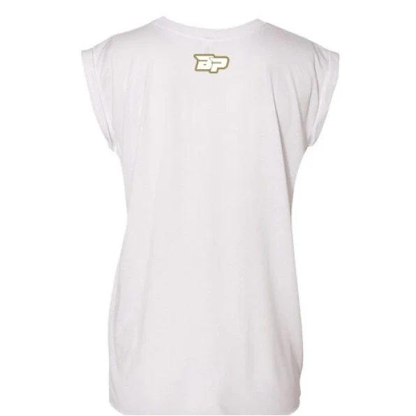 Bodhi Women’s Lifestyle Muscle Tee - PickleMelt Gold - Image 6