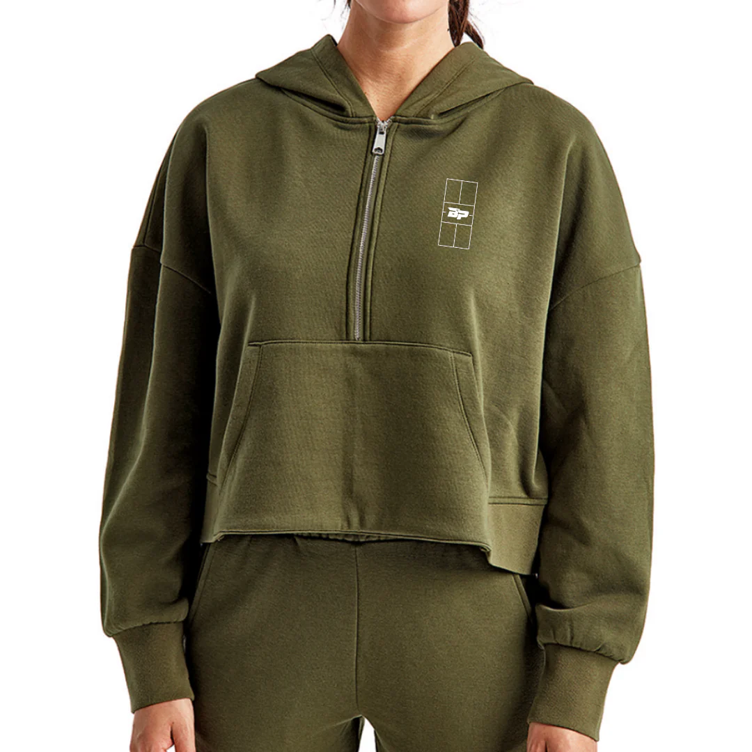 Bodhi Women's Half Zip Hoodie - Court - Image 6