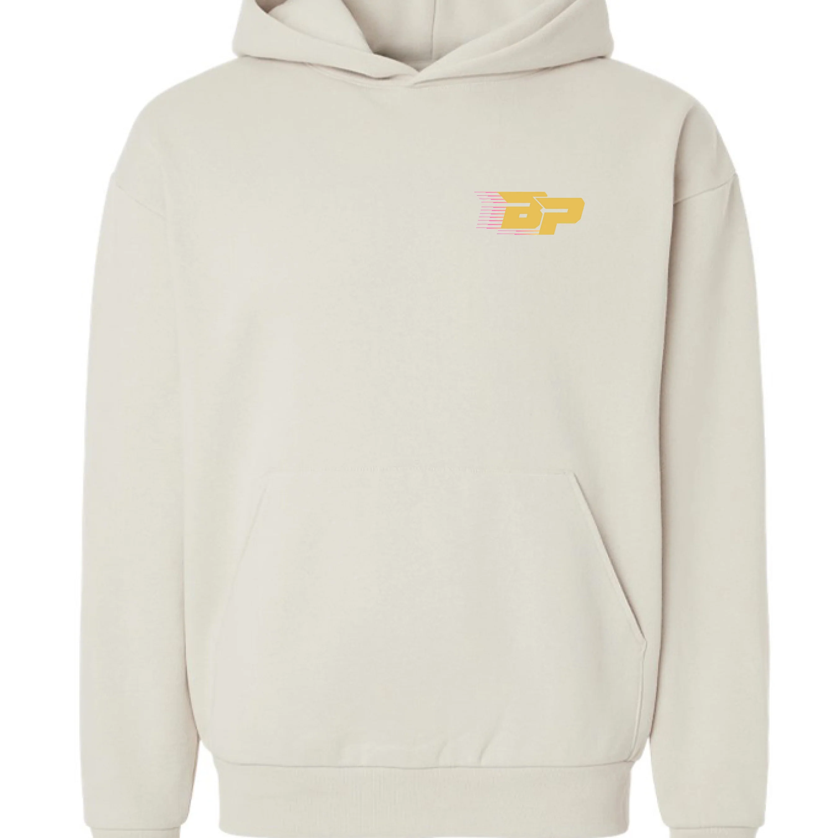 BP Heavyweight Hoodie - Gold Trailing BP - Image 10