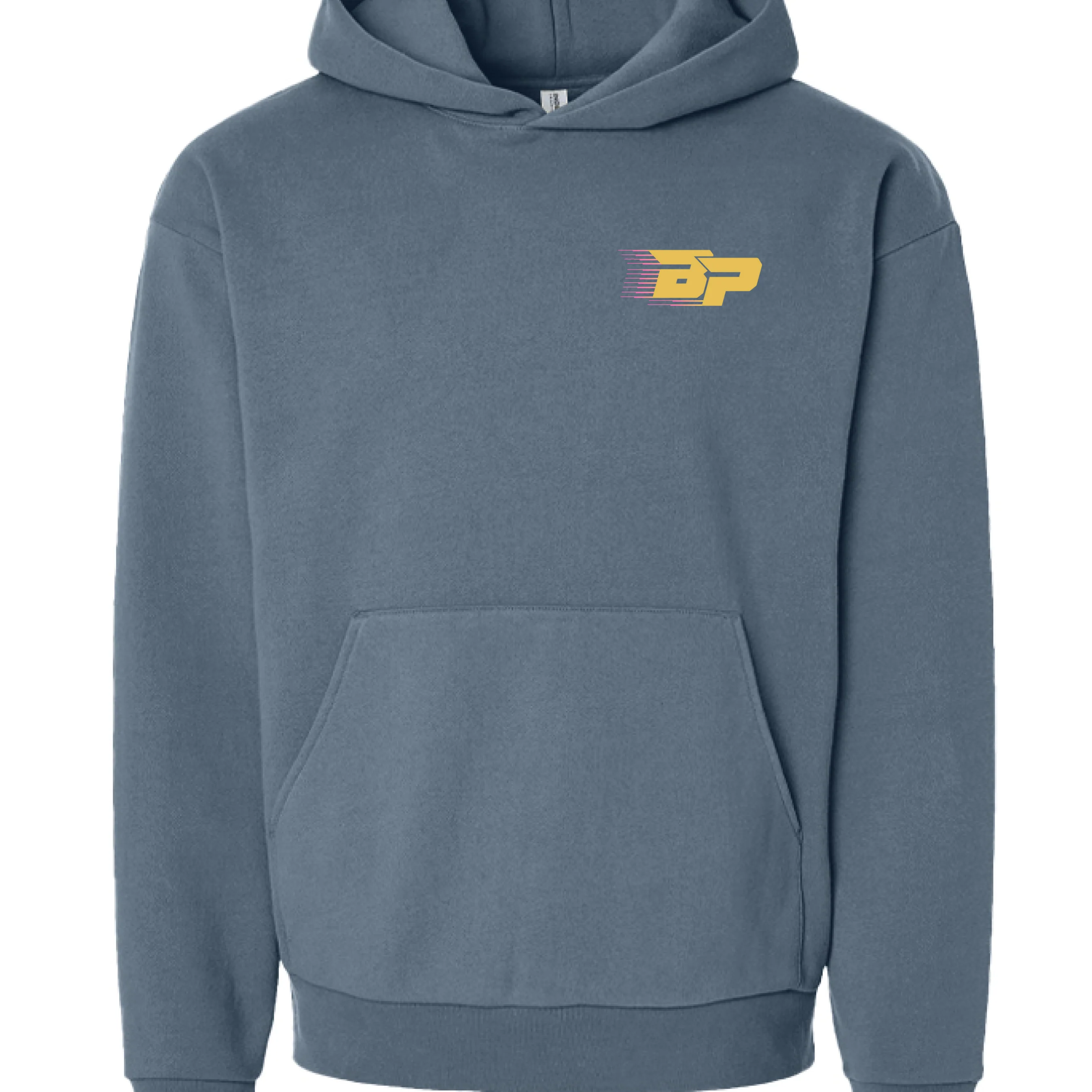 BP Heavyweight Hoodie - Gold Trailing BP - Image 13