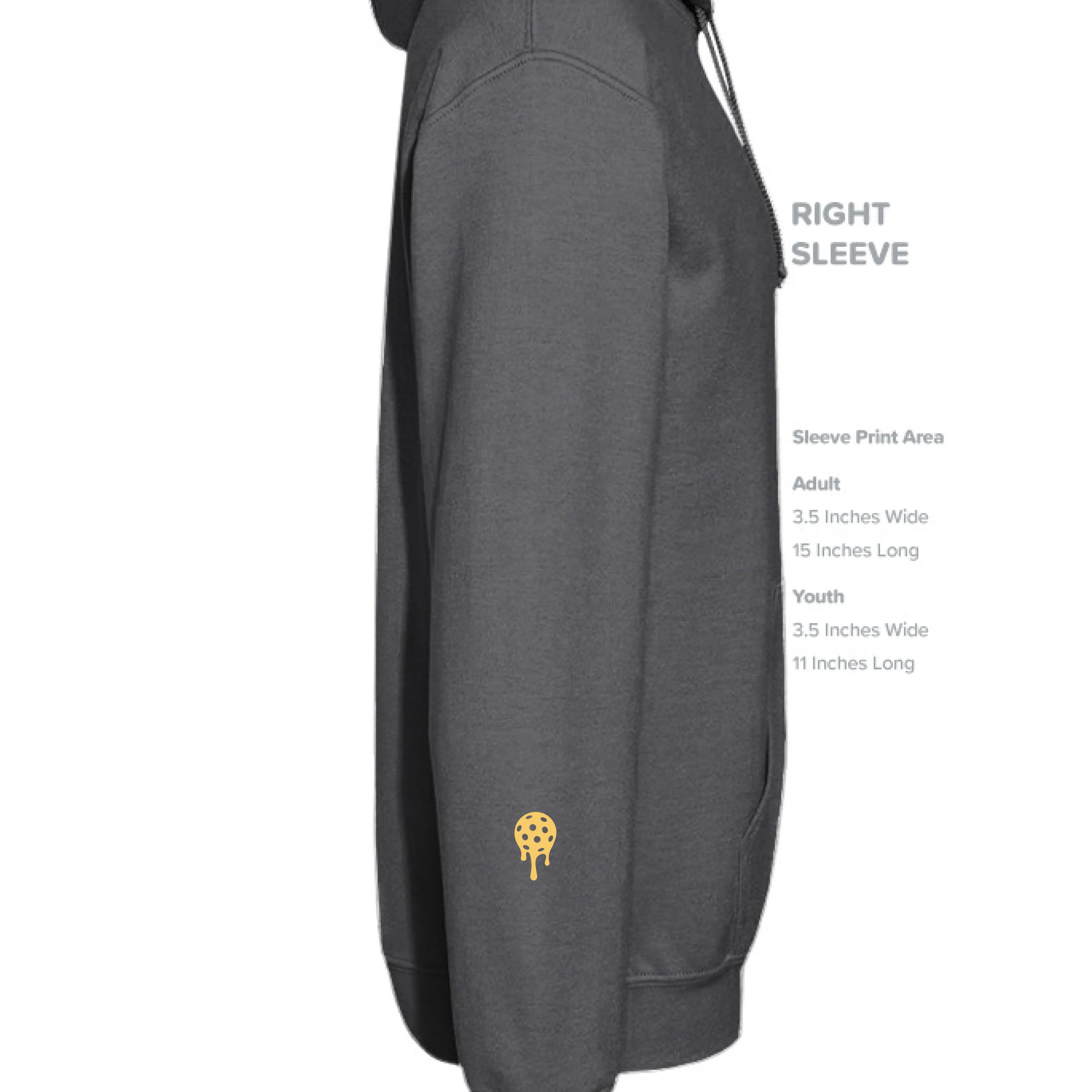 BP Heavyweight Hoodie - Gold Trailing BP - Image 6