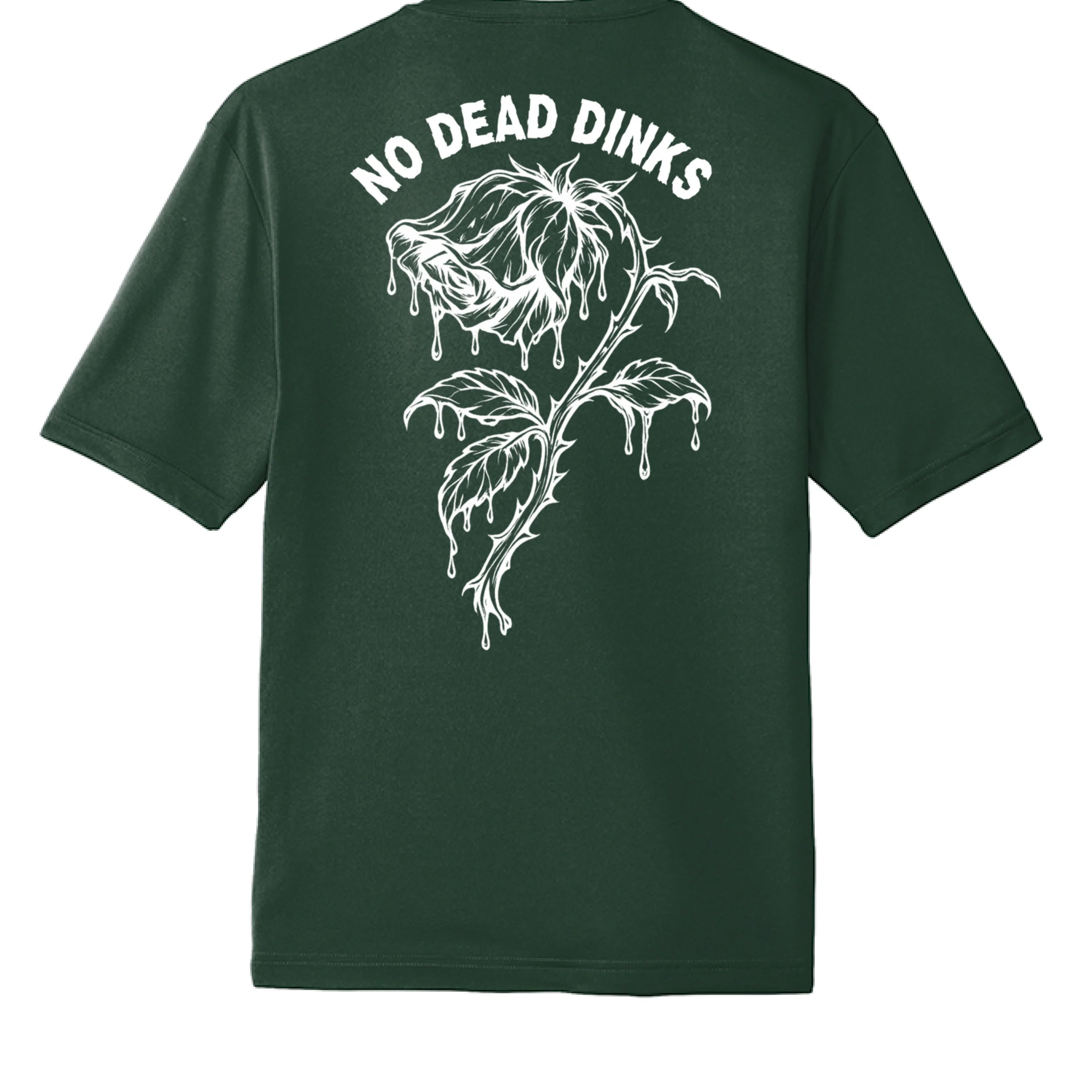 Bodhi Performance Tee - No Dead Dinks - White - Image 8