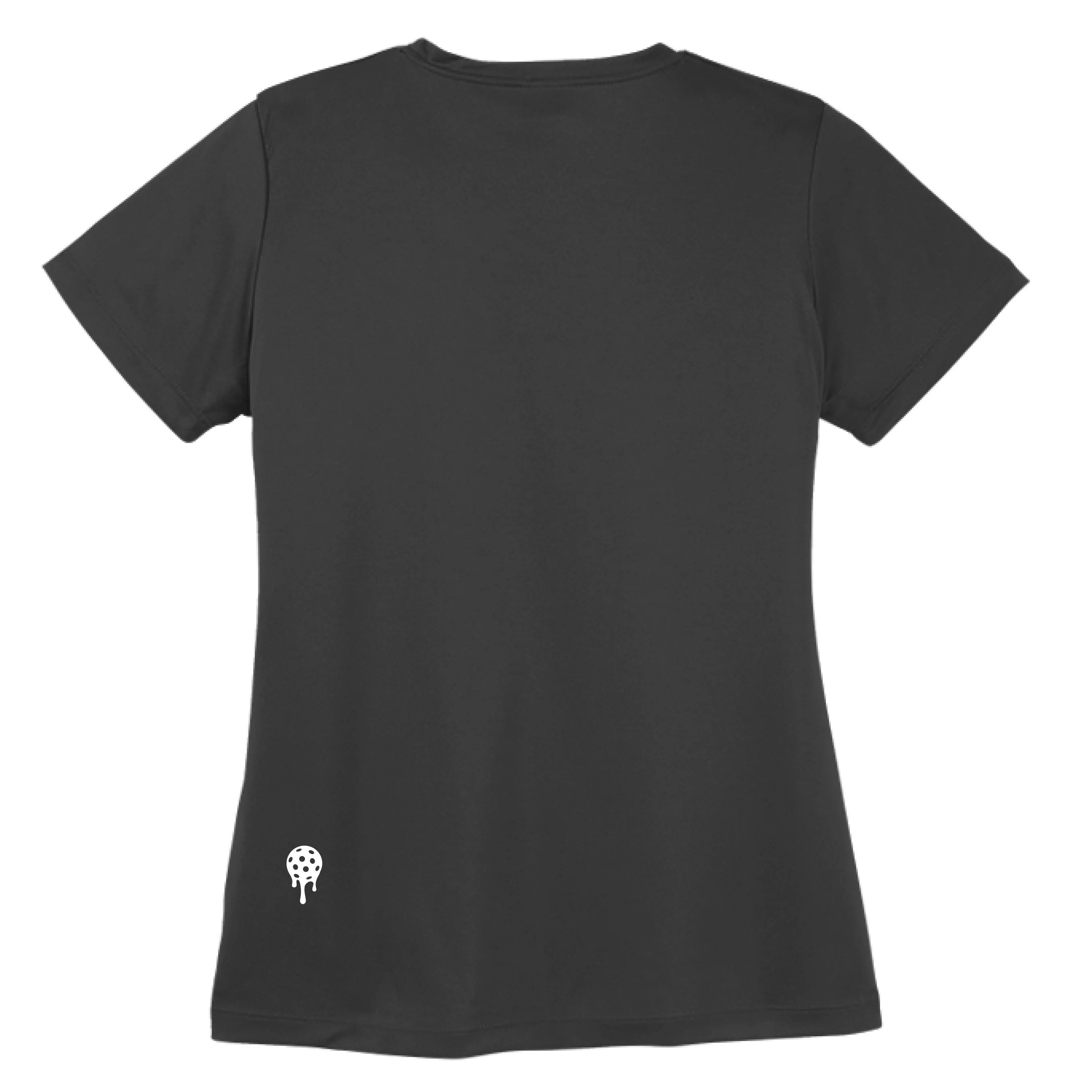 Women’s Performance Tee – Court Drip White Logo - Image 17