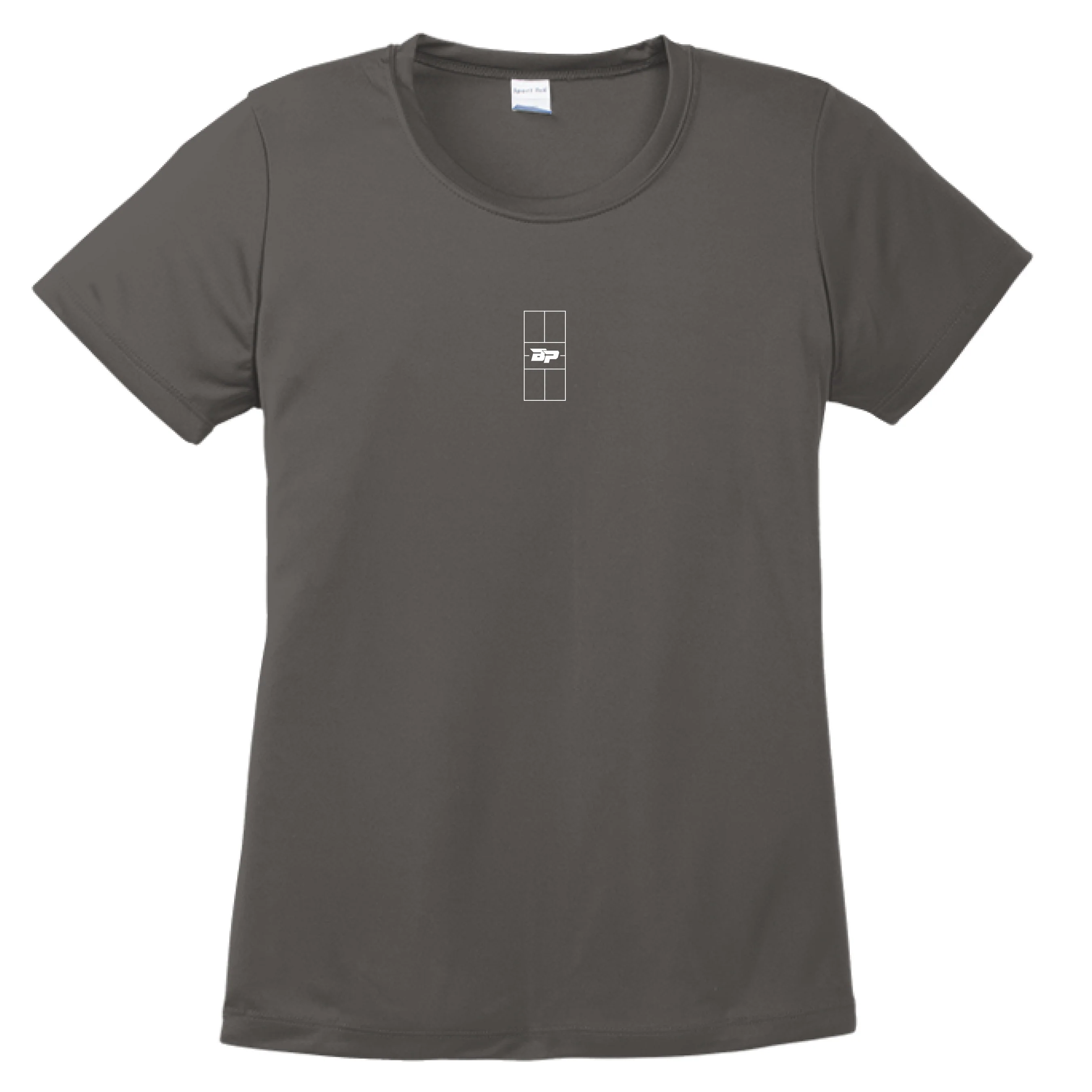 Women’s Performance Tee – Court Drip White Logo - Image 25