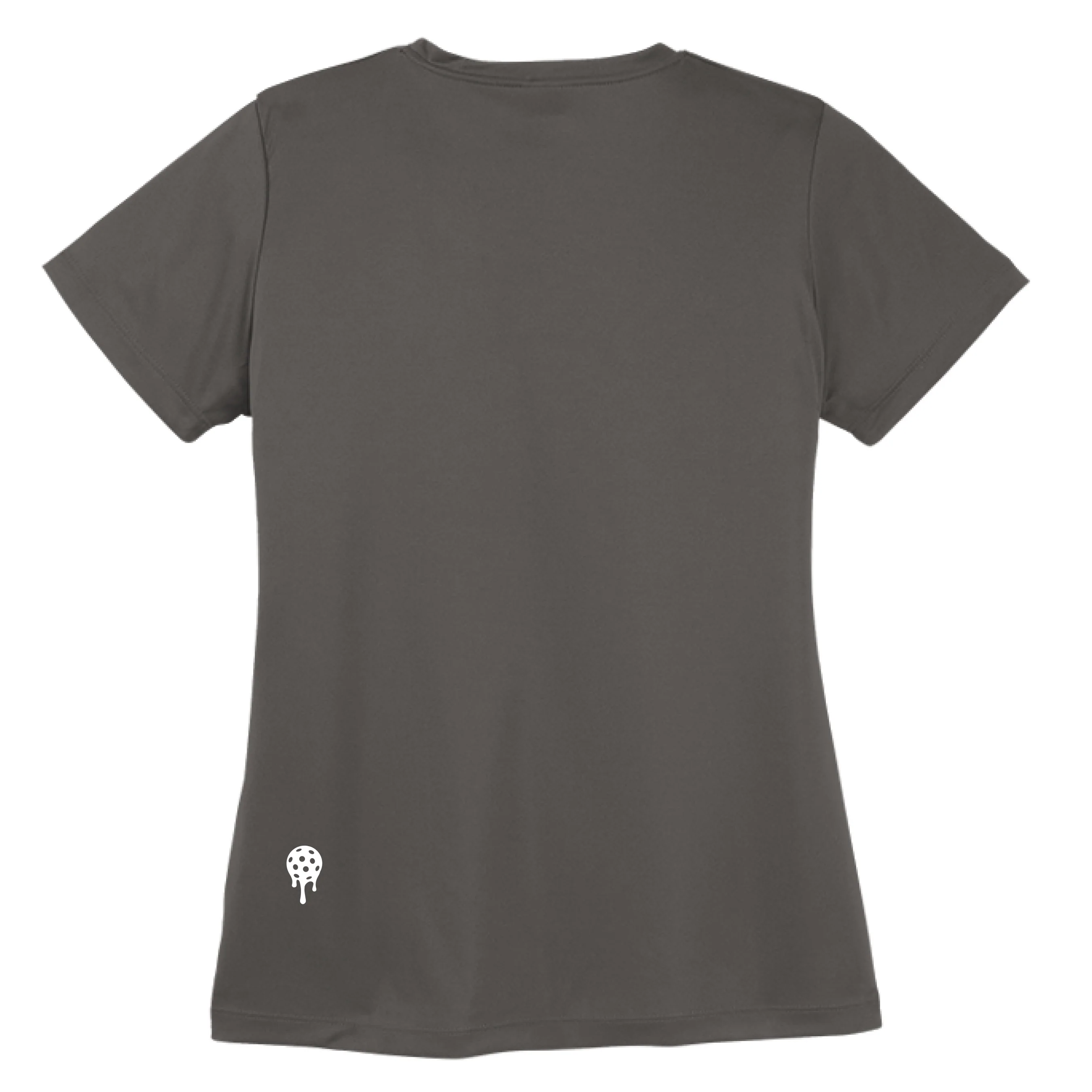Women’s Performance Tee – Court Drip White Logo - Image 26