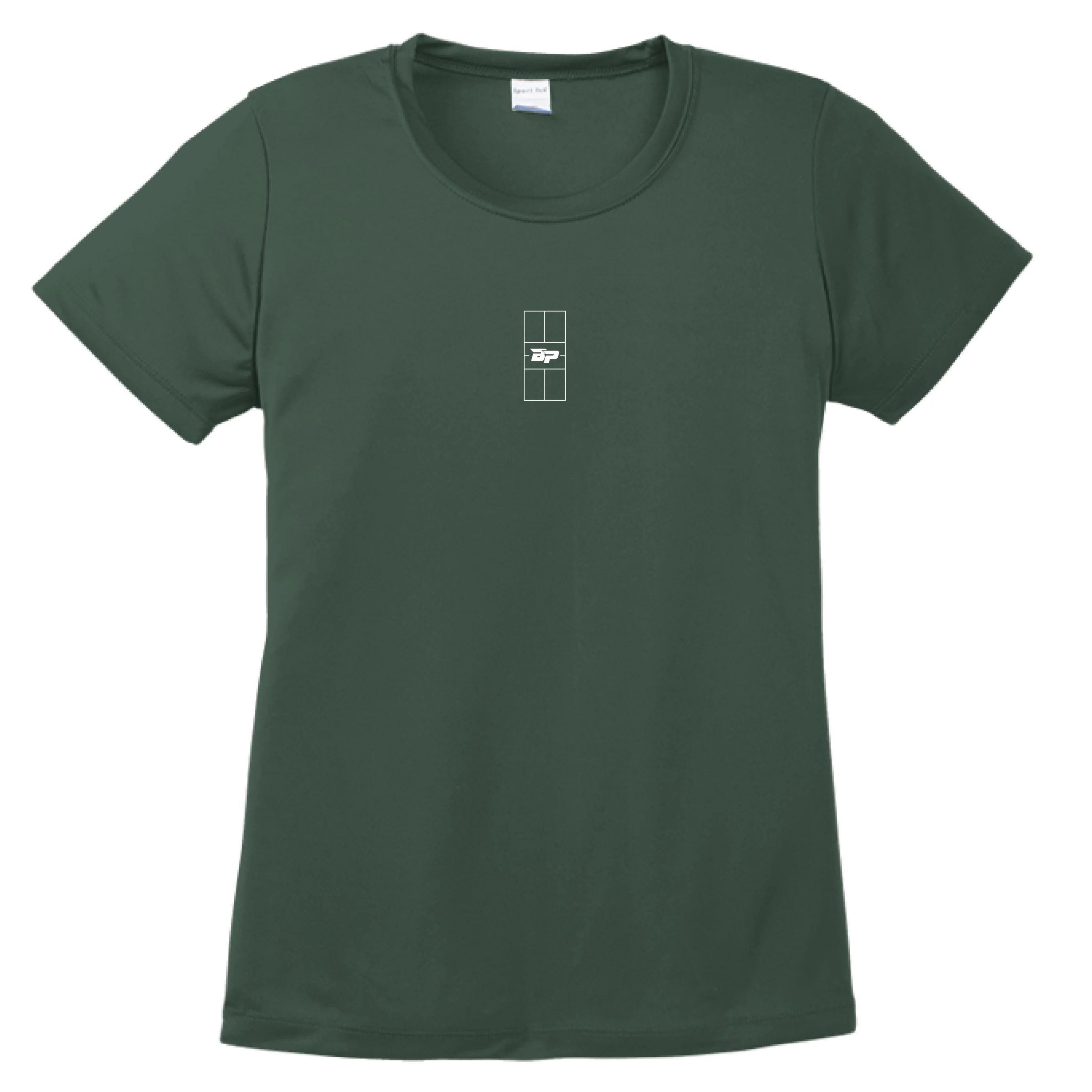 Women’s Performance Tee – Court Drip White Logo - Image 28