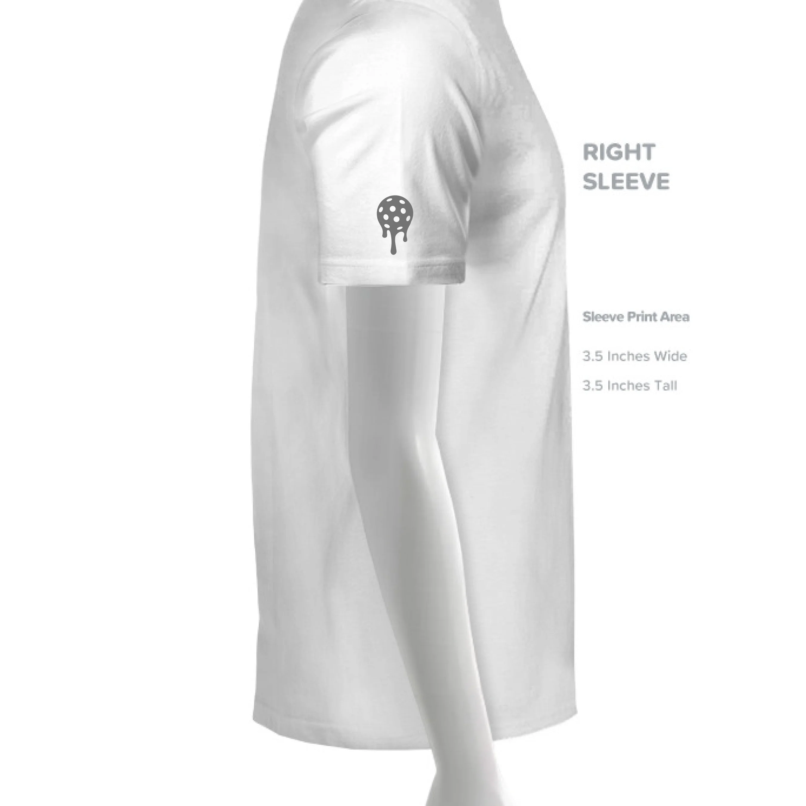 Women's BP Hi-Lo Tee - Grey - Image 3
