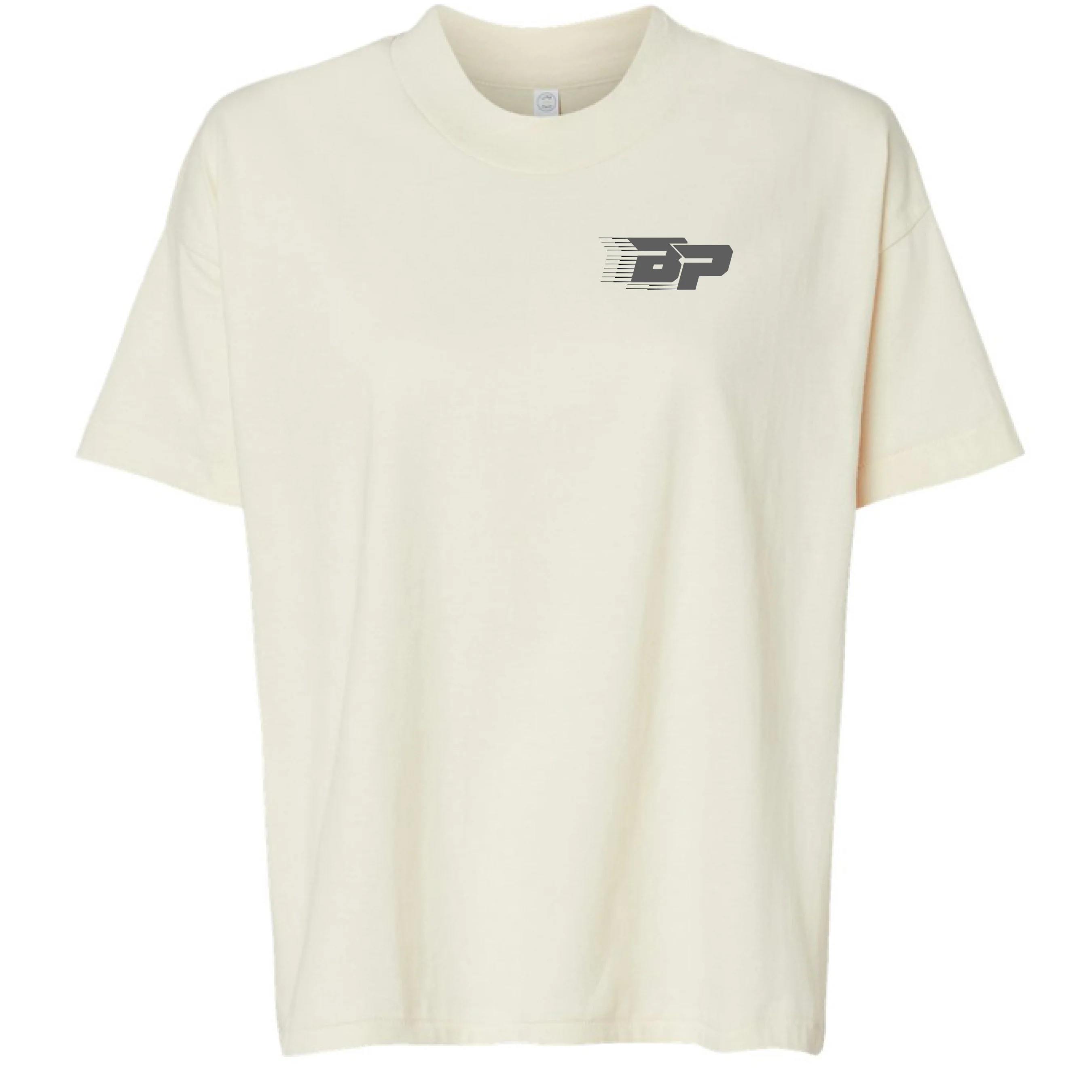 Women's BP Hi-Lo Tee - Grey - Image 4