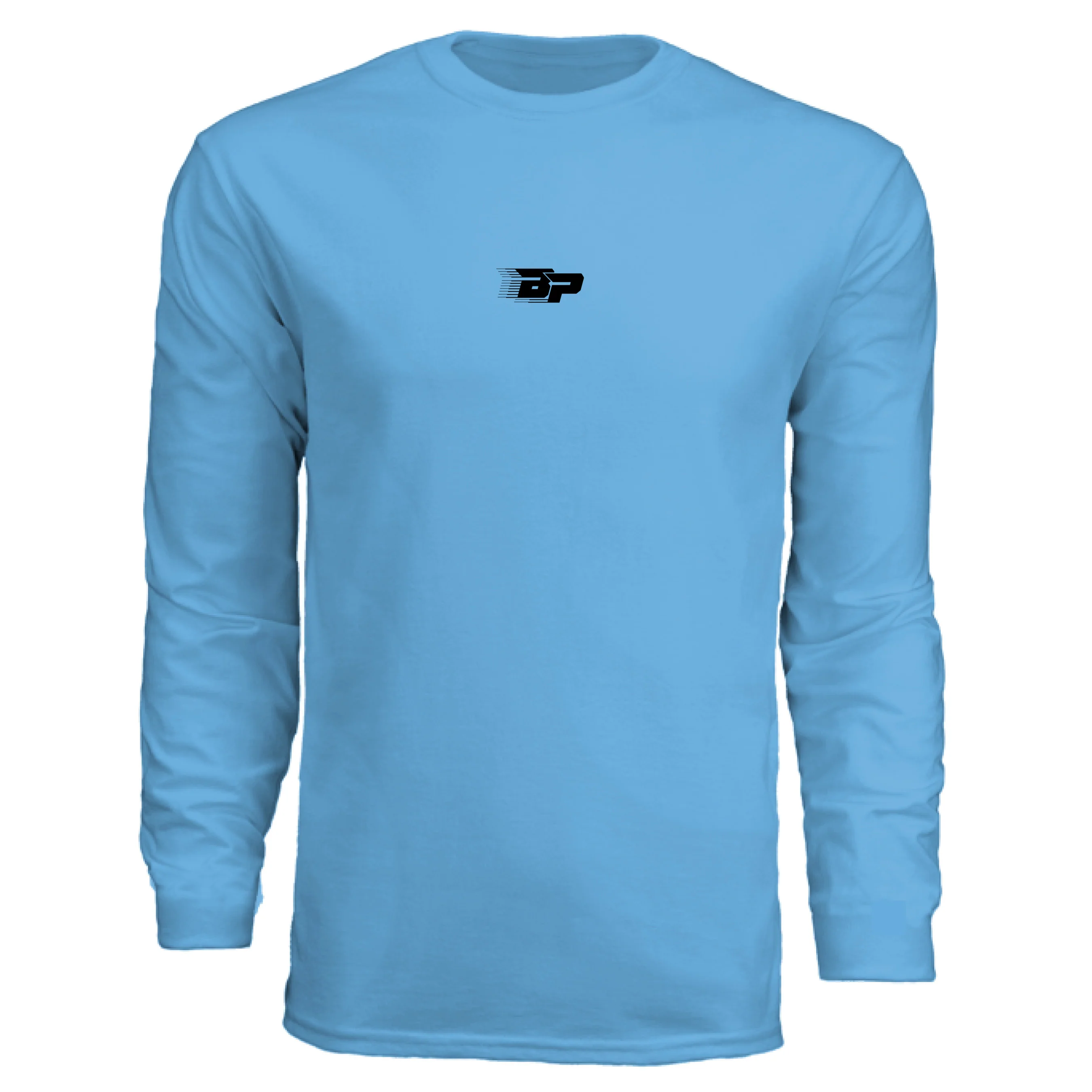 Women's Long Sleeve Performance Tee - BP Black Logo - Image 7