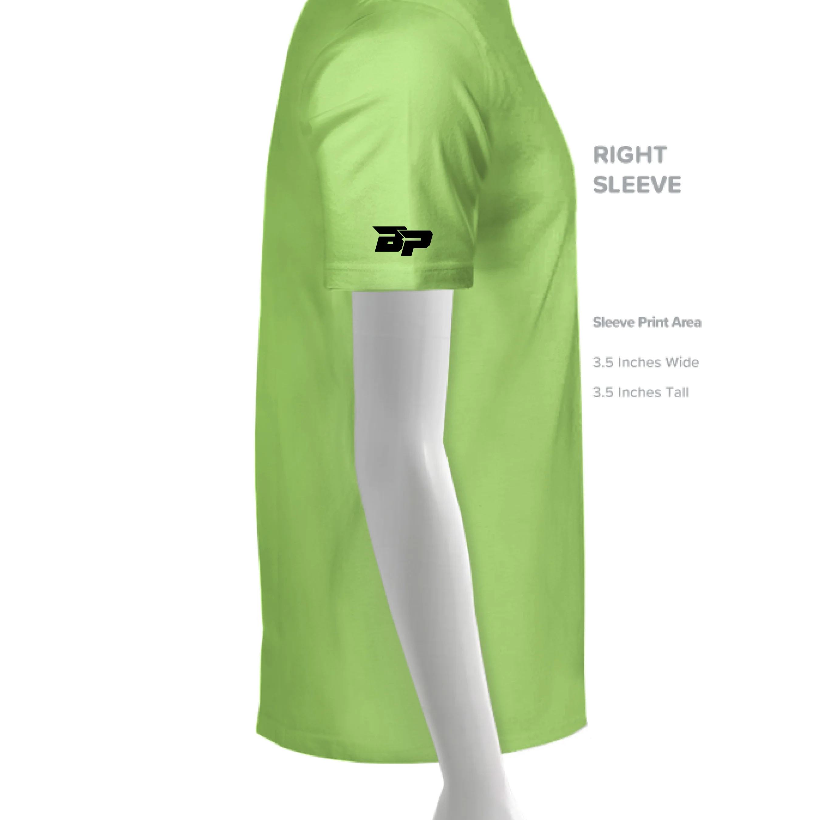 Women's Performance Tee - Court Drip Black Logo - Image 12