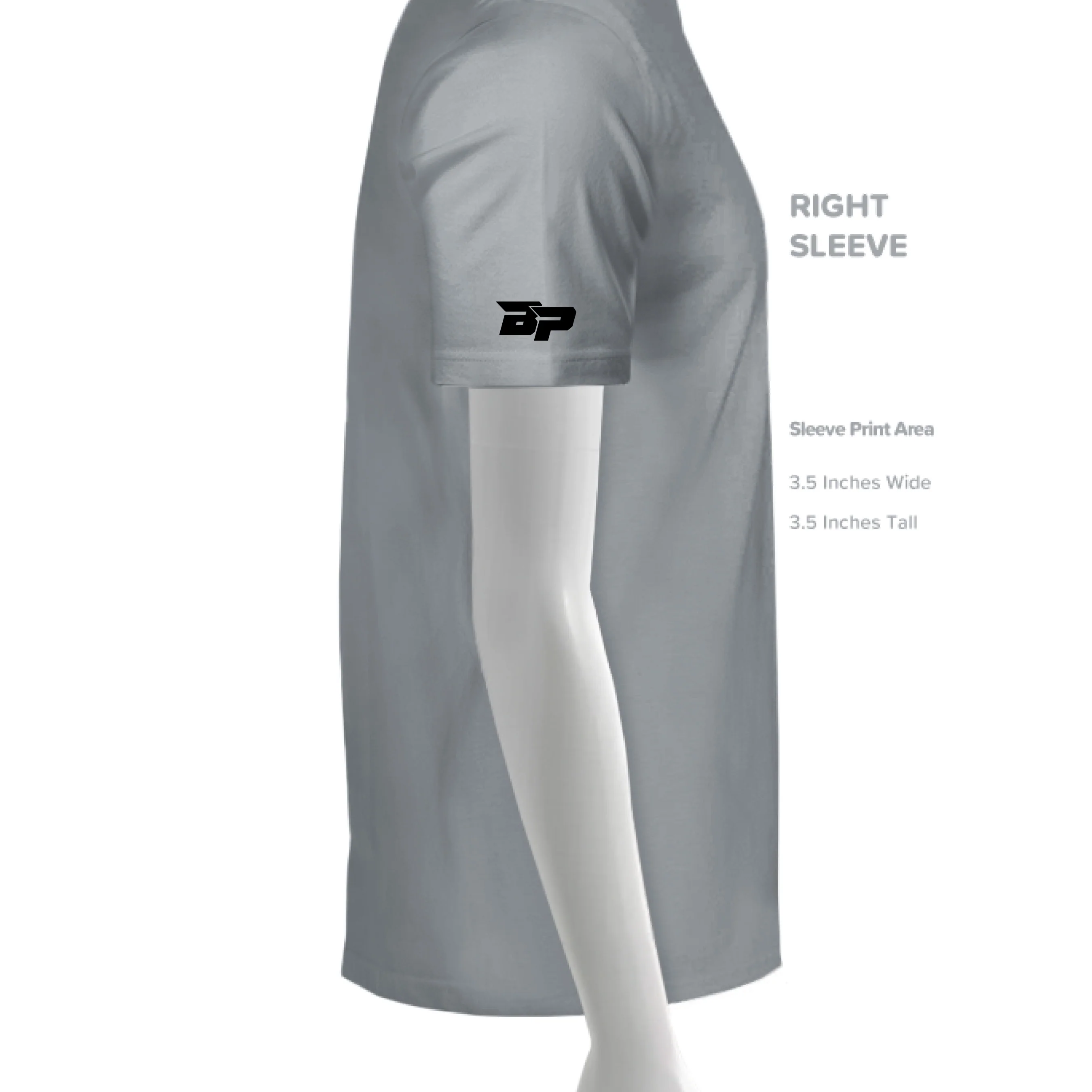 Women's Performance Tee - Court Drip Black Logo - Image 6