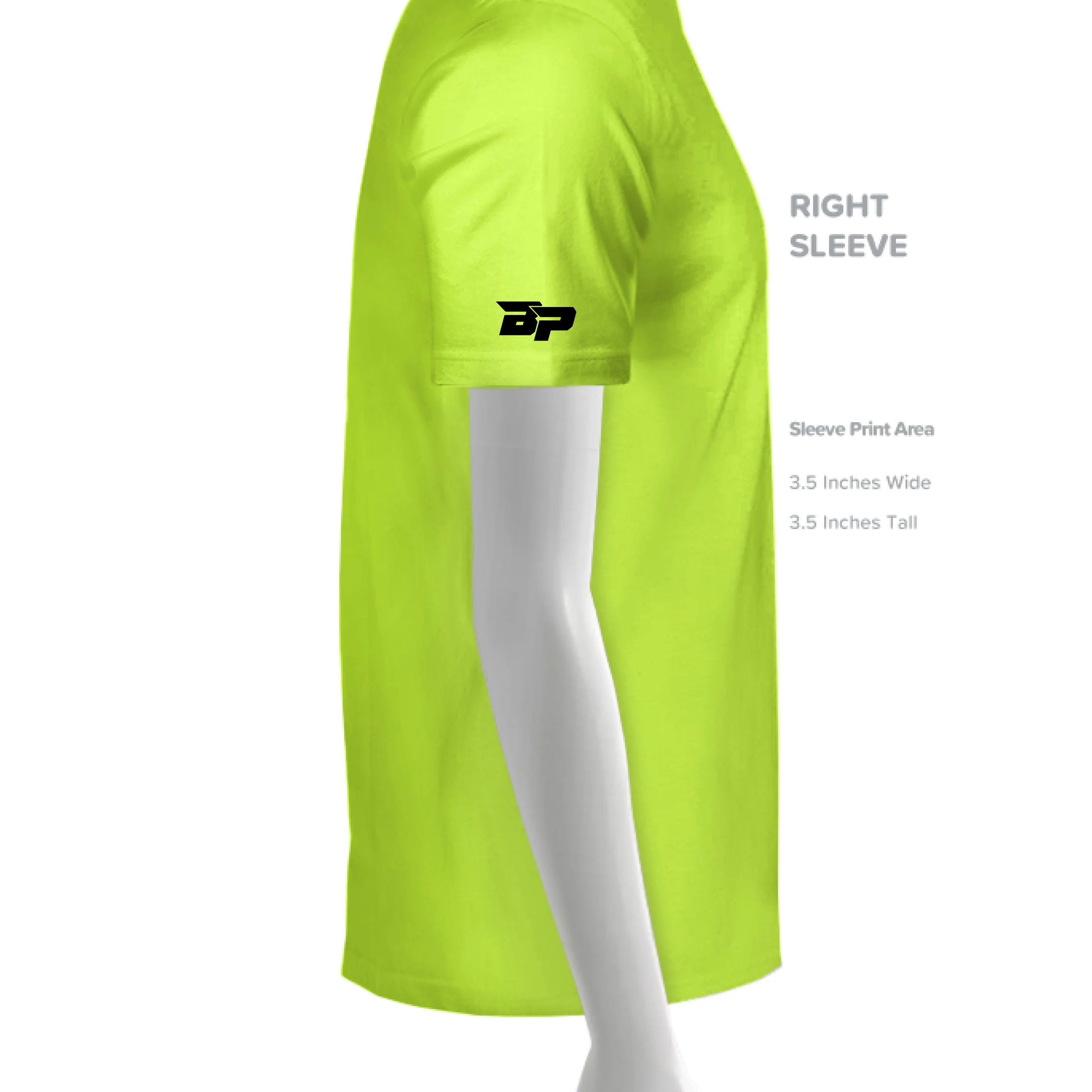 Women's Performance Tee - Court Drip Black Logo - Image 9